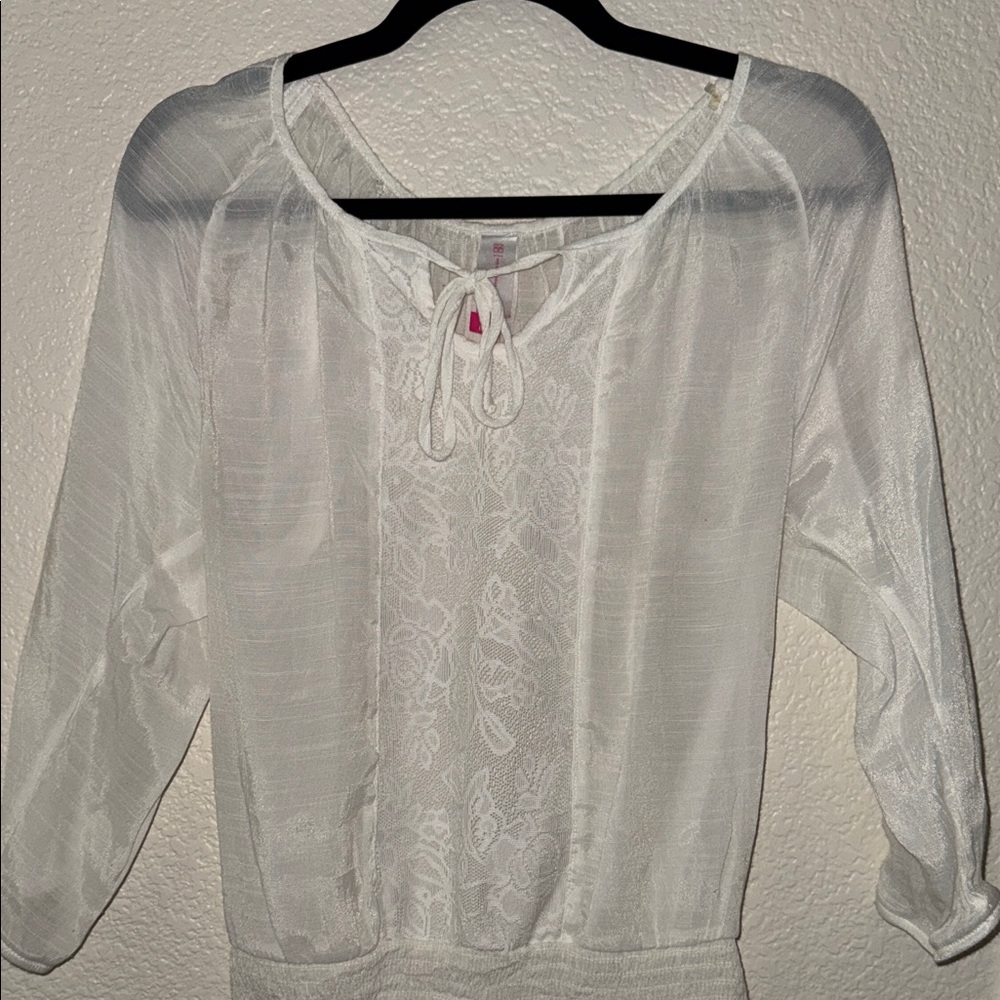 Elegant White Women's Top
